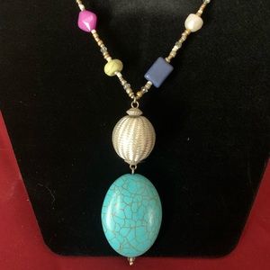 Chico’s Semi-precious Stone Necklace